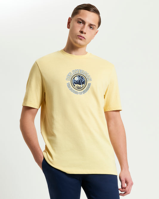 Ben Sherman - The Sound Of Summer Tee - Corn