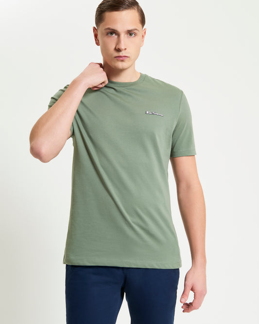 Ben Sherman - Signature Tee - Pale Khaki or Riviera Blue