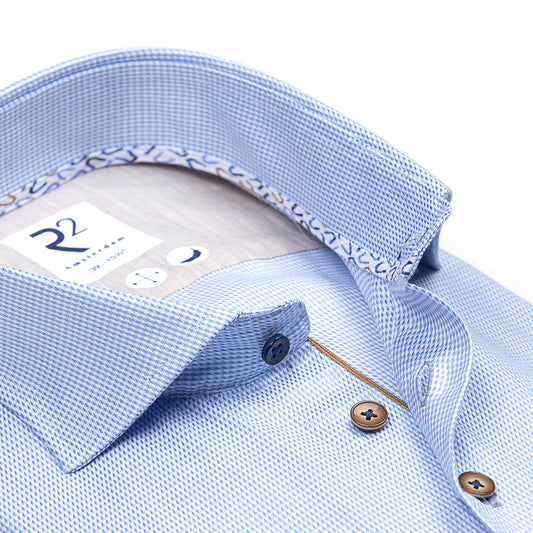 R2 Amsterdam - Blue Houndstooth