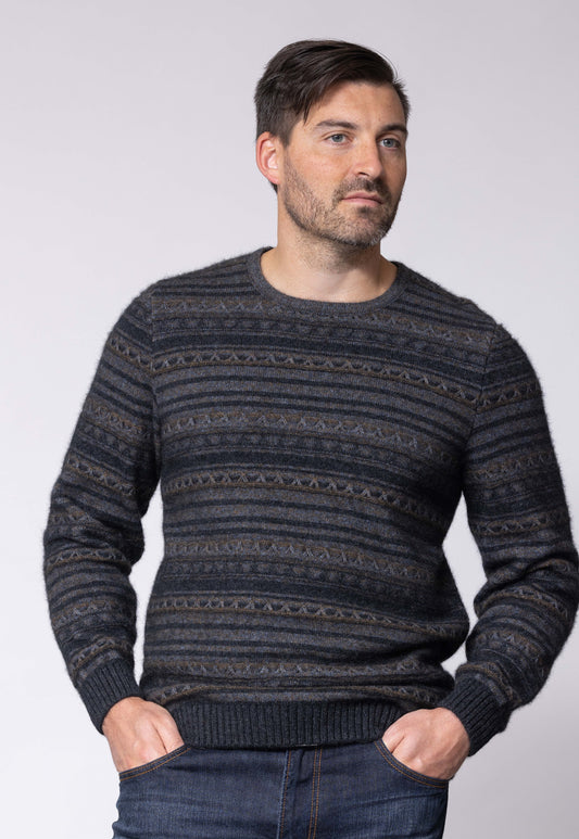 Noble Wilde Mens Artisan Sweater - Neptune Base