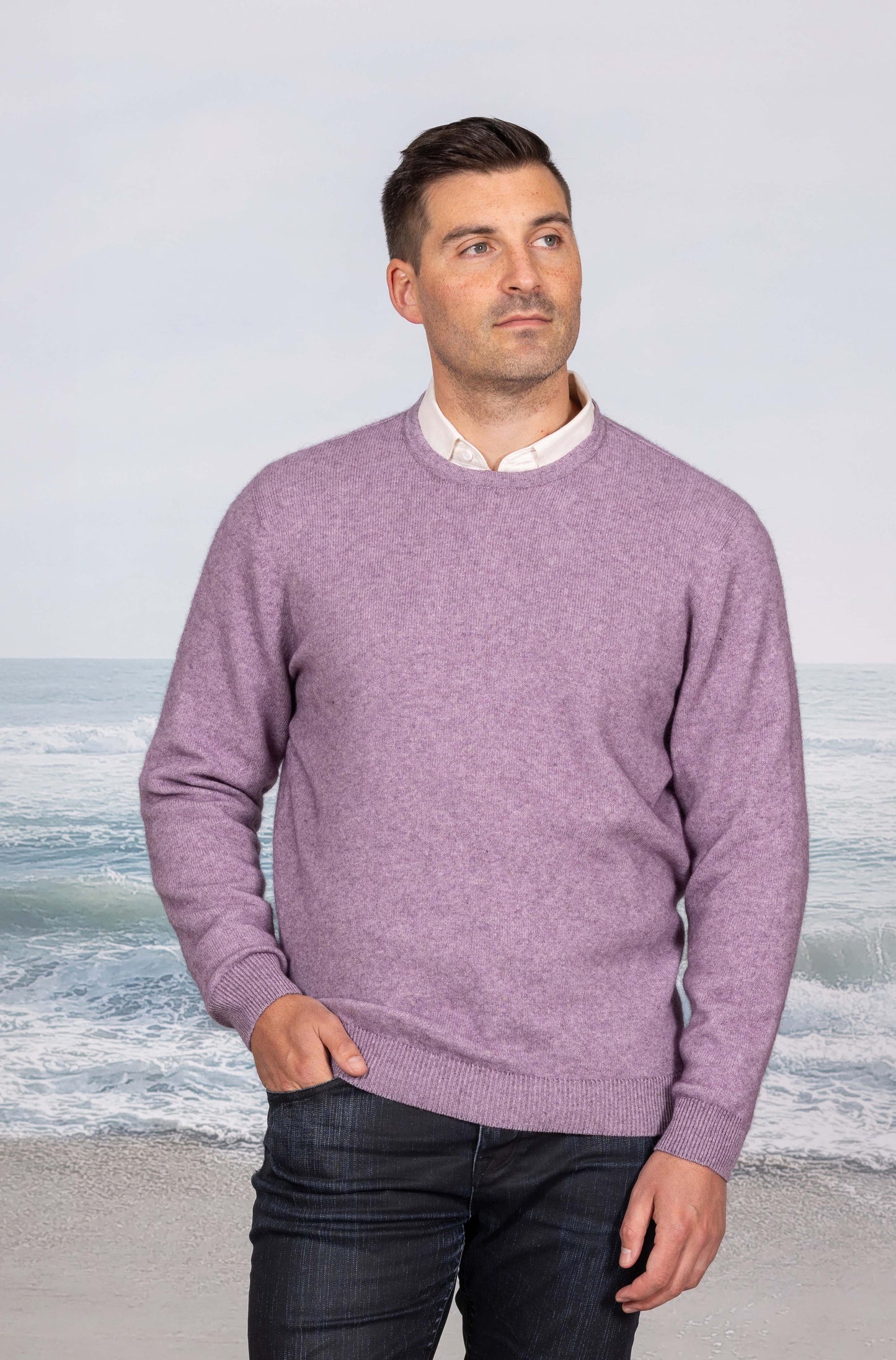 Noble Wilde Men's Crew - Lilac or Peppermint