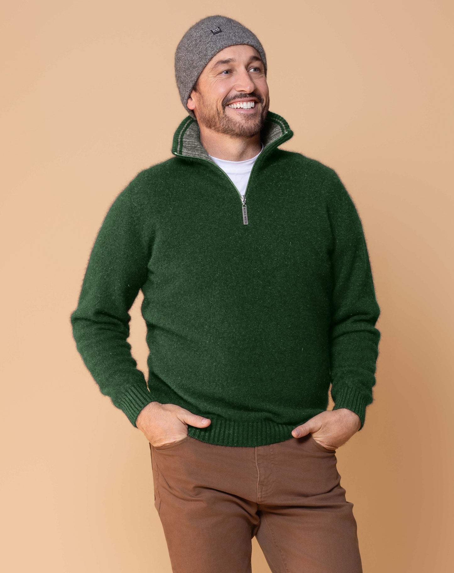 Noble Wilde - Mt Tasman II Zip Neck - Two Colour Options