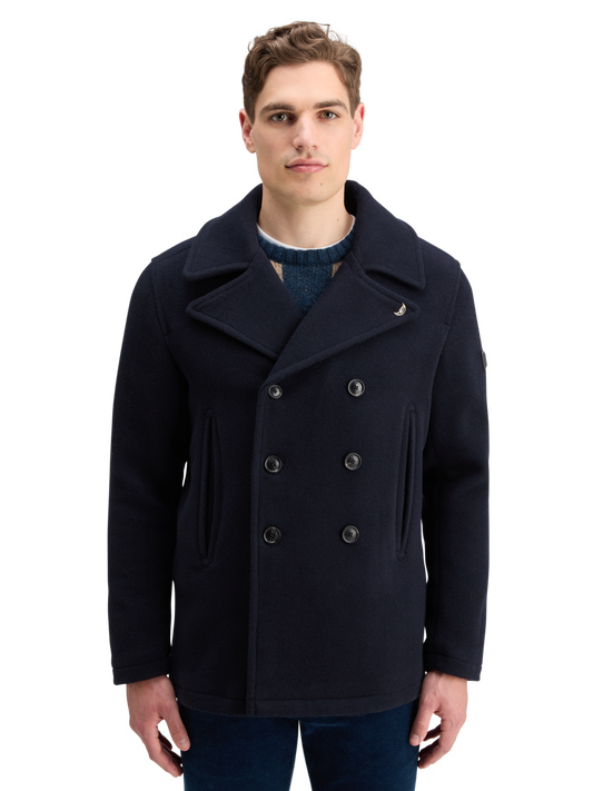 Scotch & Soda - Wool Blend Peacoat - Night