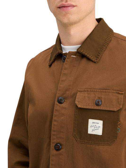 Scotch & Soda x Joe Jonas Collab - Twill Jacket - Bison