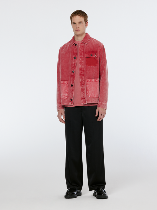 Scotch & Soda - Washed Cord Jacket - Dusty Red