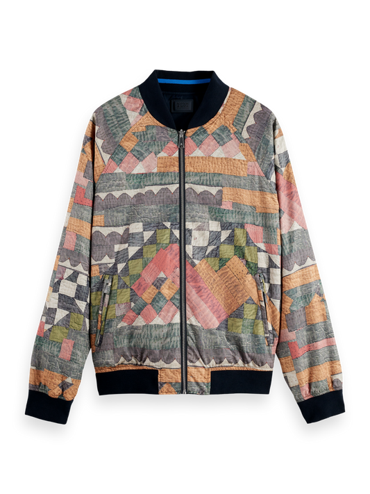 Scotch & Soda - Reversible Bomber Jacket - Sky Captain