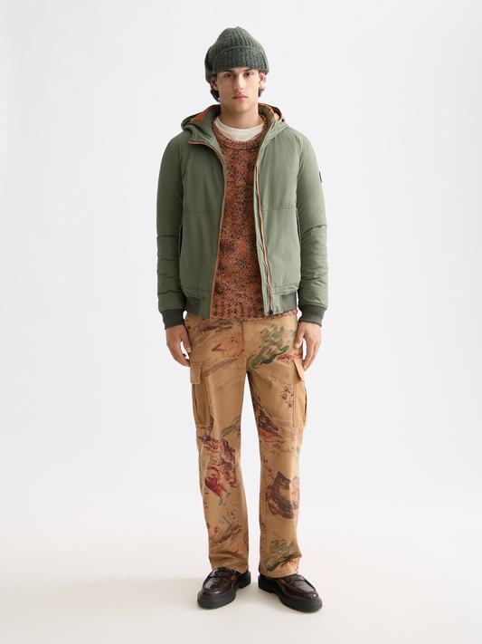 Scotch & Soda - Hooded Softshell Padded Jacket
