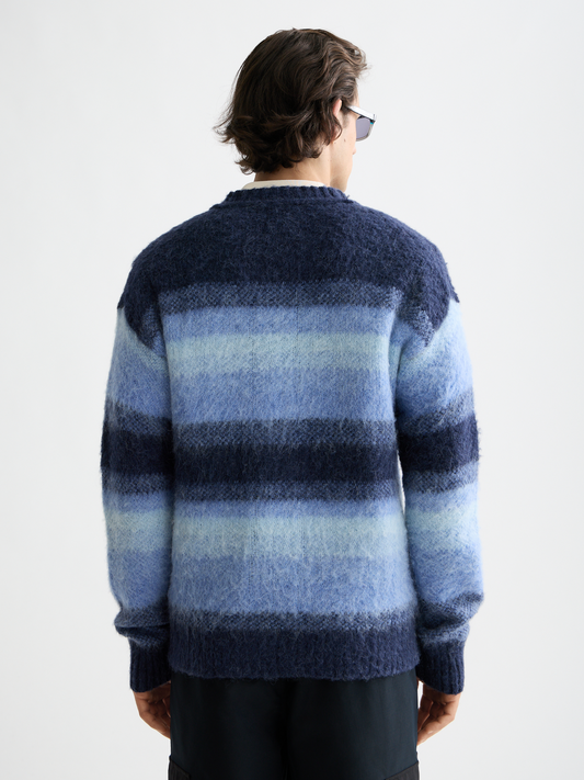 Scotch & Soda - Alpaca Wool Cardigan - Peacoat Melange