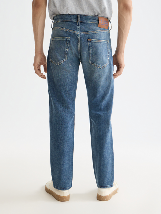 Scotch & Soda - Zee Straight Fit Jeans - Blue Moves