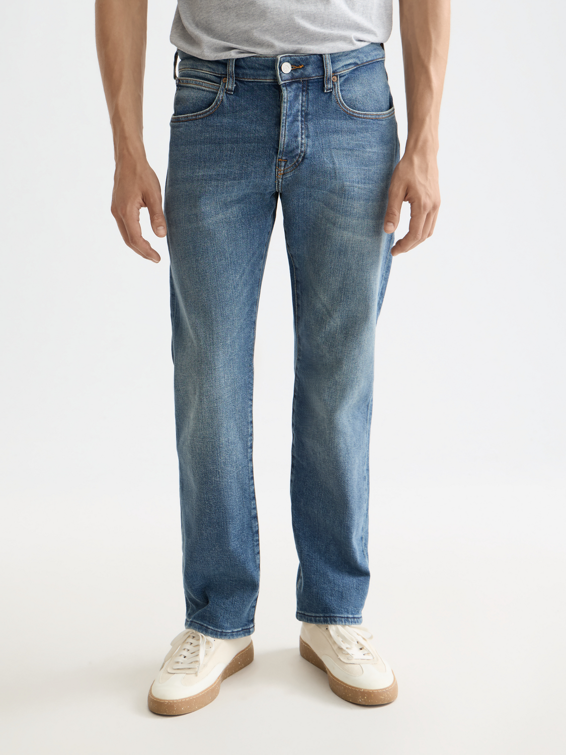 Scotch & Soda - Zee Straight Fit Jeans - Blue Moves