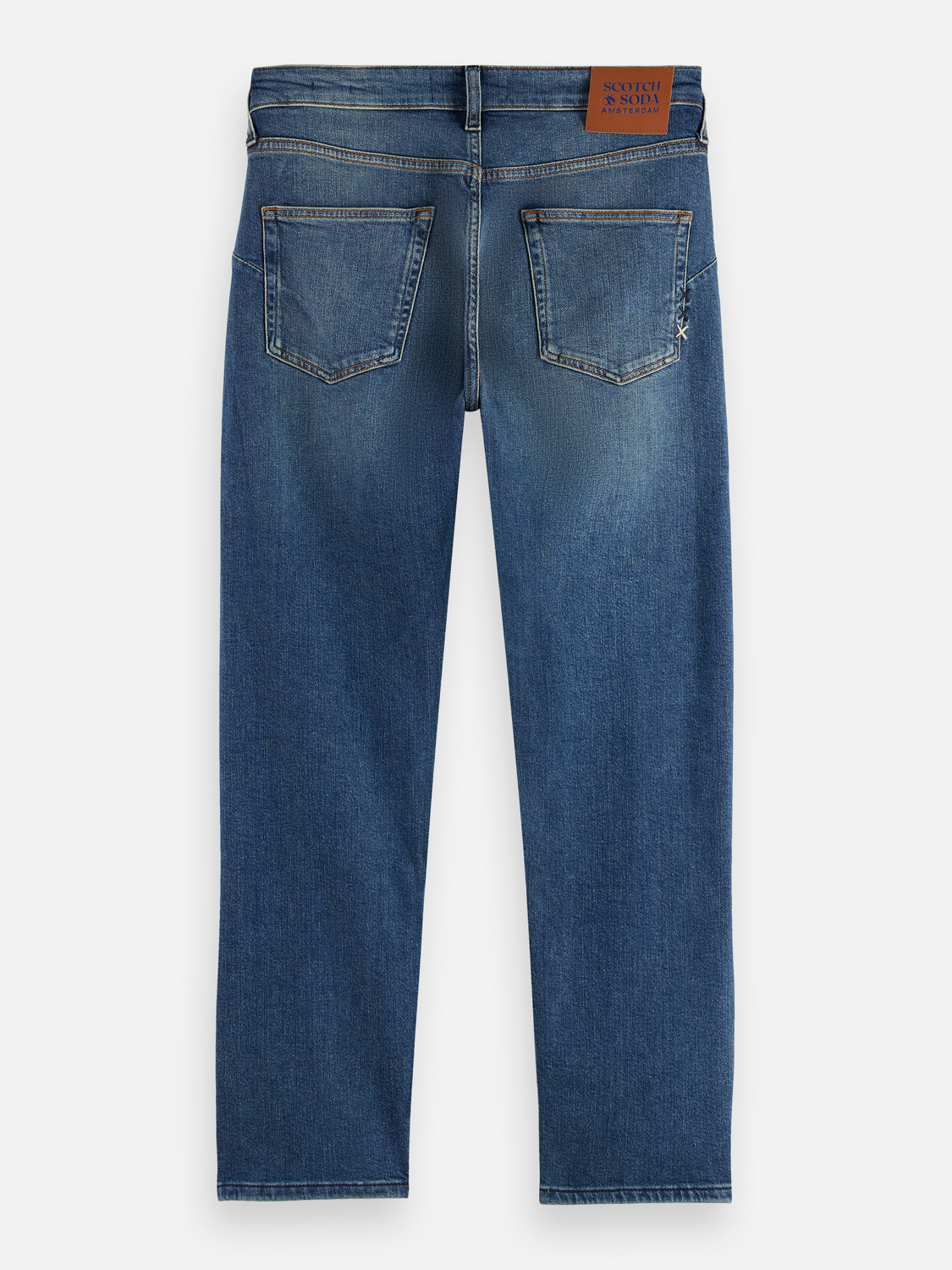 Scotch & Soda - Zee Straight Fit Jeans - Blue Moves