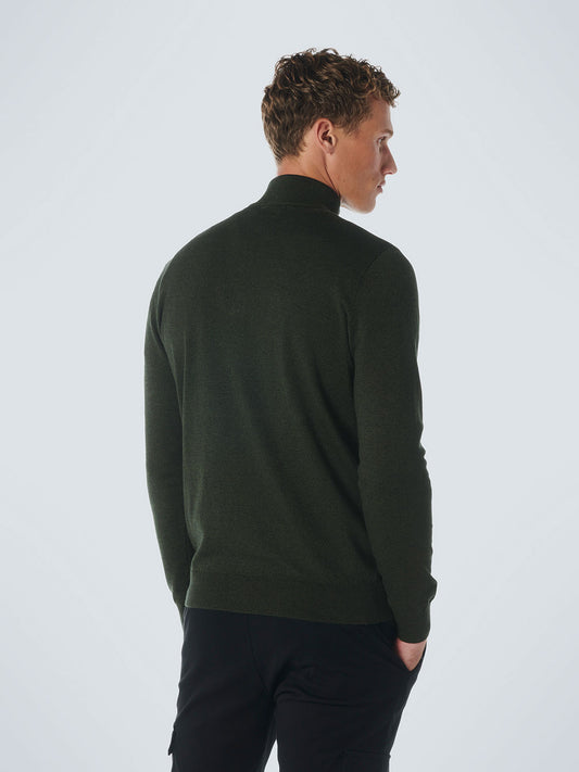 No Excess - Half Zip Pullover - Ocean or Dark Green