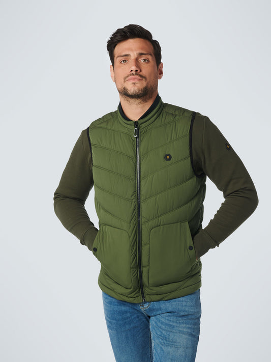 No Excess - Padded Bodywarmer - Moss or Green