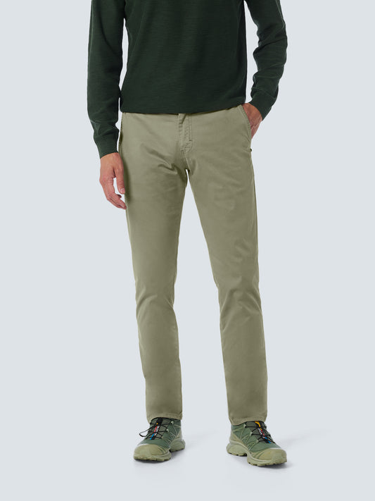 No Excess - Stretch Chinos - Smoke or Dark Moss