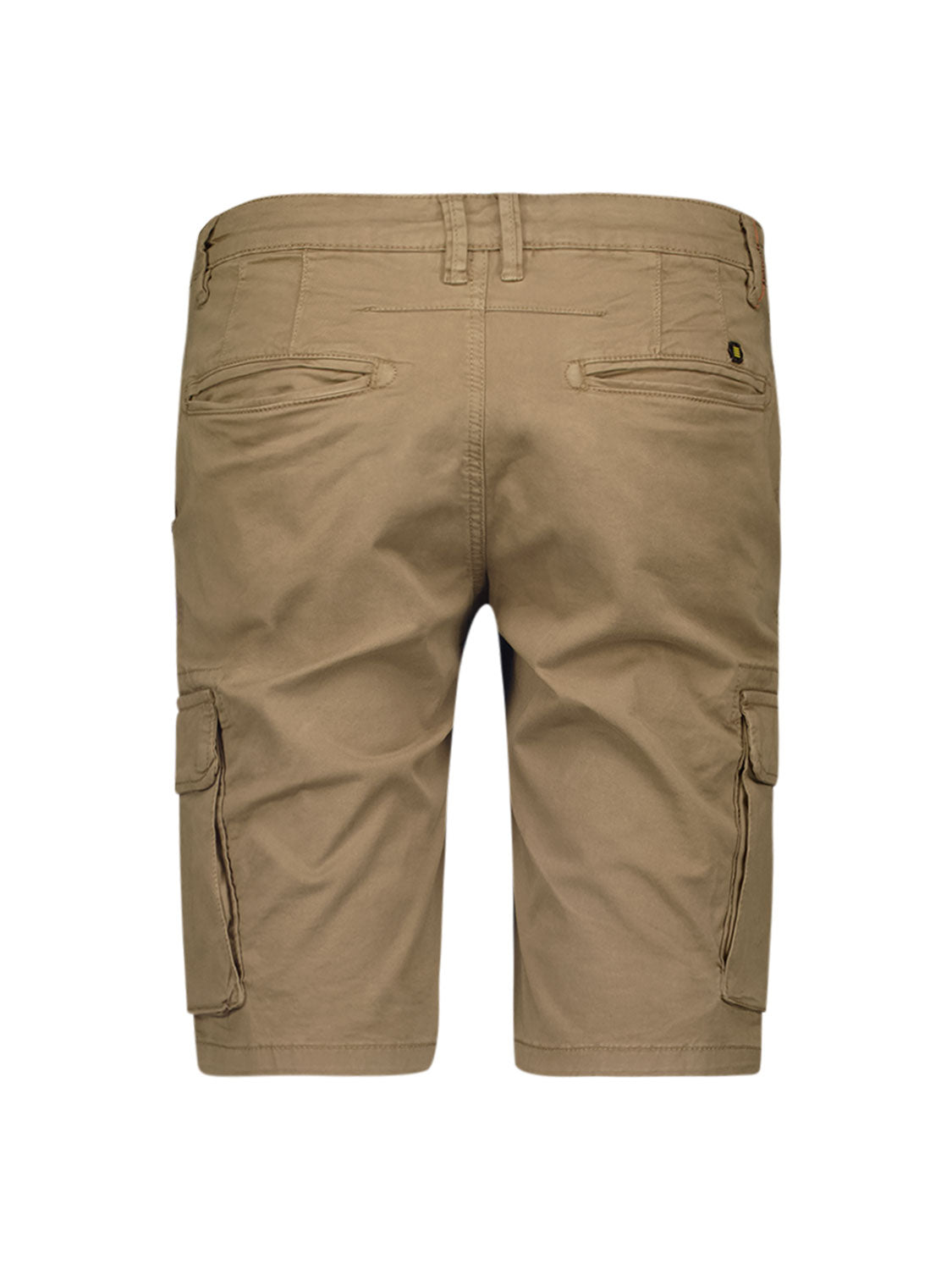 No Excess - Stone Washed Stretch Shorts - Khaki or Dark Steel