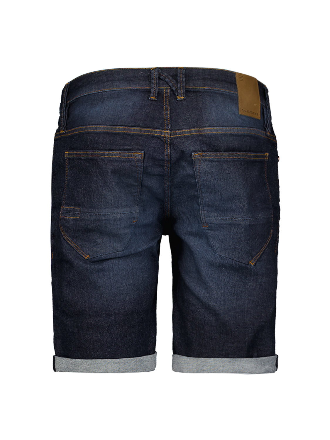 No Excess - Stretch Denim Shorts - Dark Wash