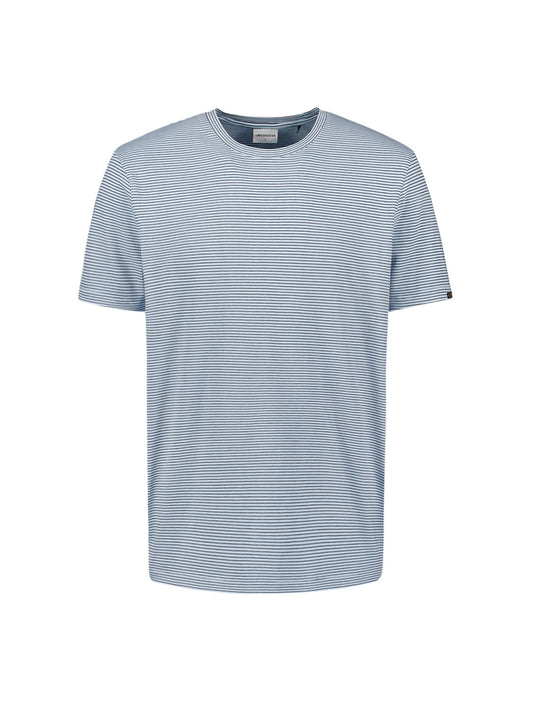 No Excess - Knitted Crewneck Tee - Sky