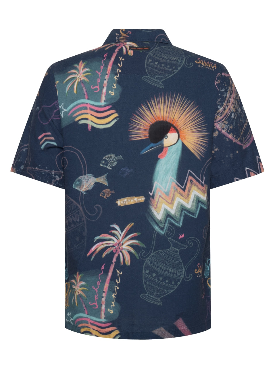 A Fish Named Fred - Shirt Sleeved Short - Sunset Sahara