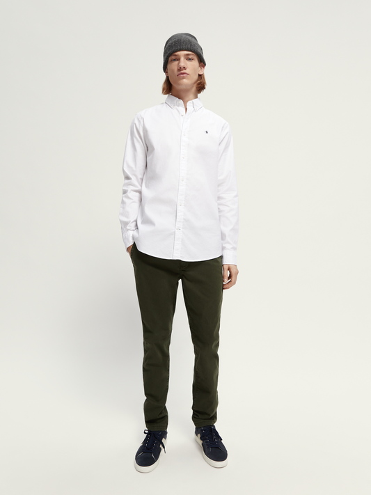 Scotch & Soda - Organic Oxford Shirt - White