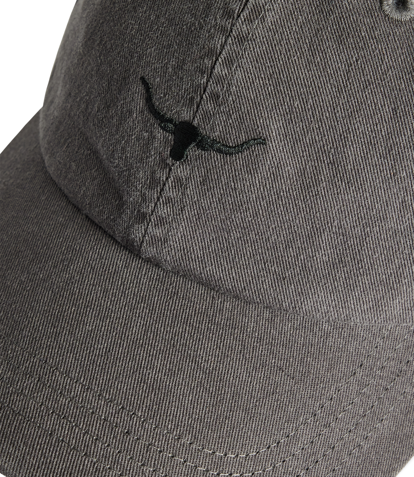 R. M. Williams - Mini Longhorn Twill Cap - Charcoal