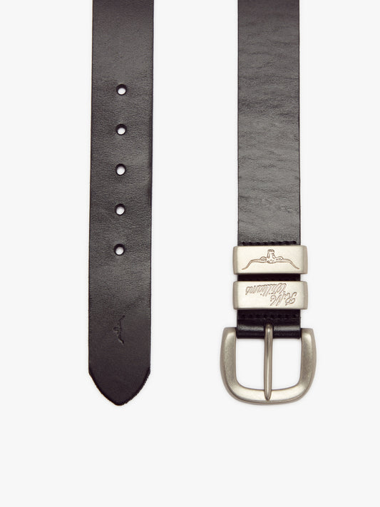 R. M. Williams - Solid Hide Belt - Black