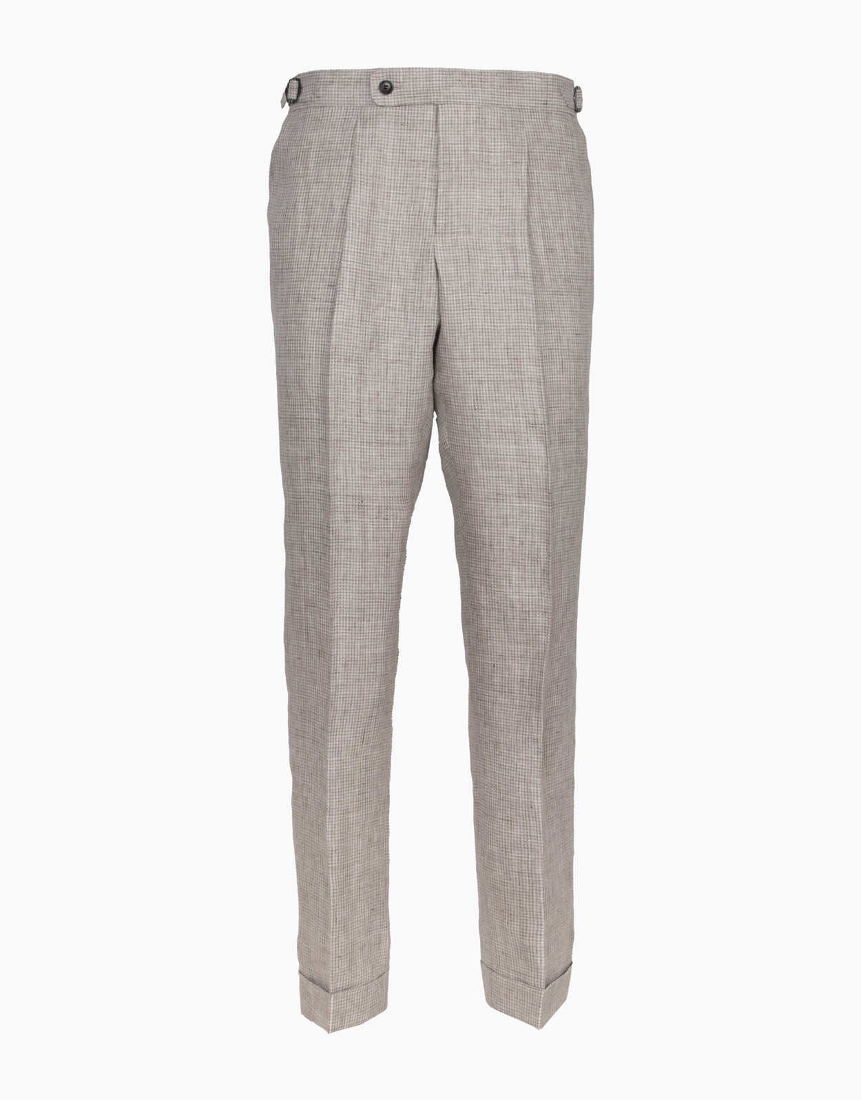 Rembrandt - Evans Beige Hounds Tooth Trouser
