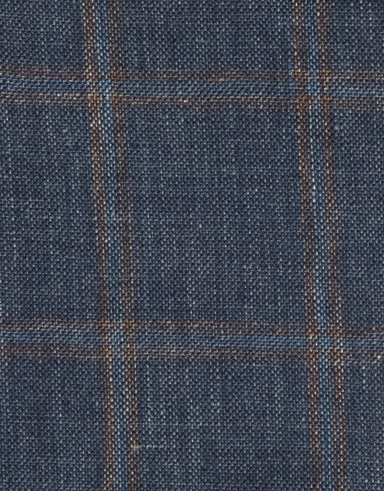 Rembrandt - Hawker Linen Jacket - Navy & Brown Check