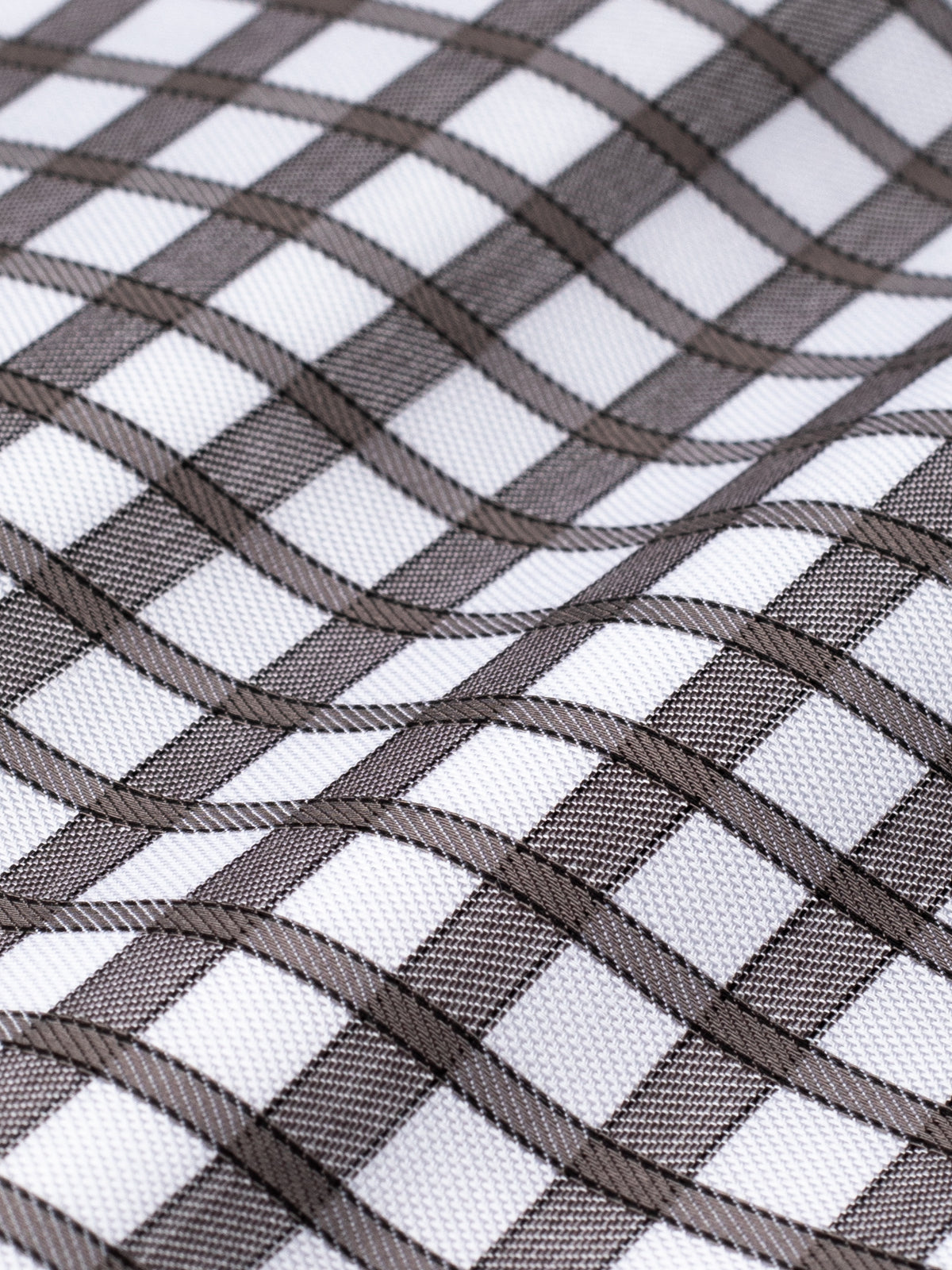 Rembrandt - Sinatra Shirt - Taupe Brown Check