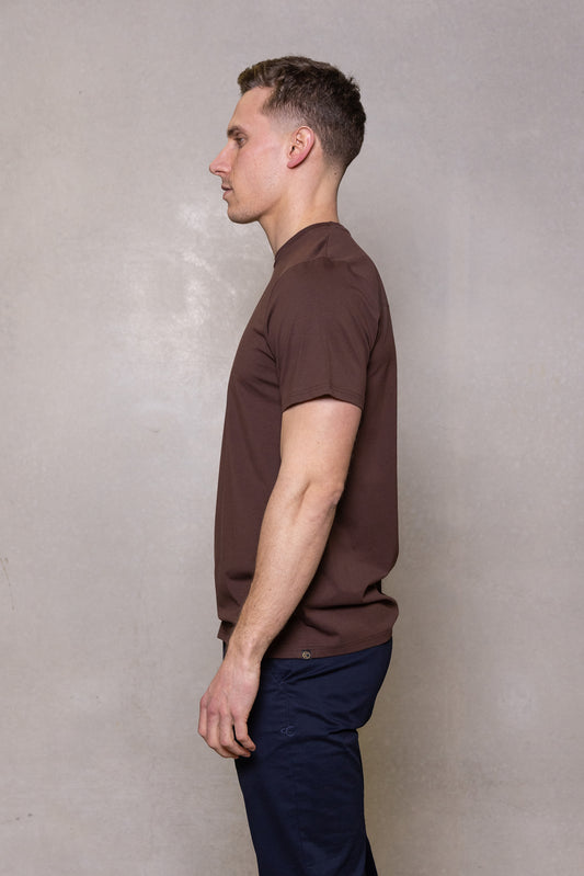 Cutler & Co - Oakley T-Shirt - Forest or Chocolate
