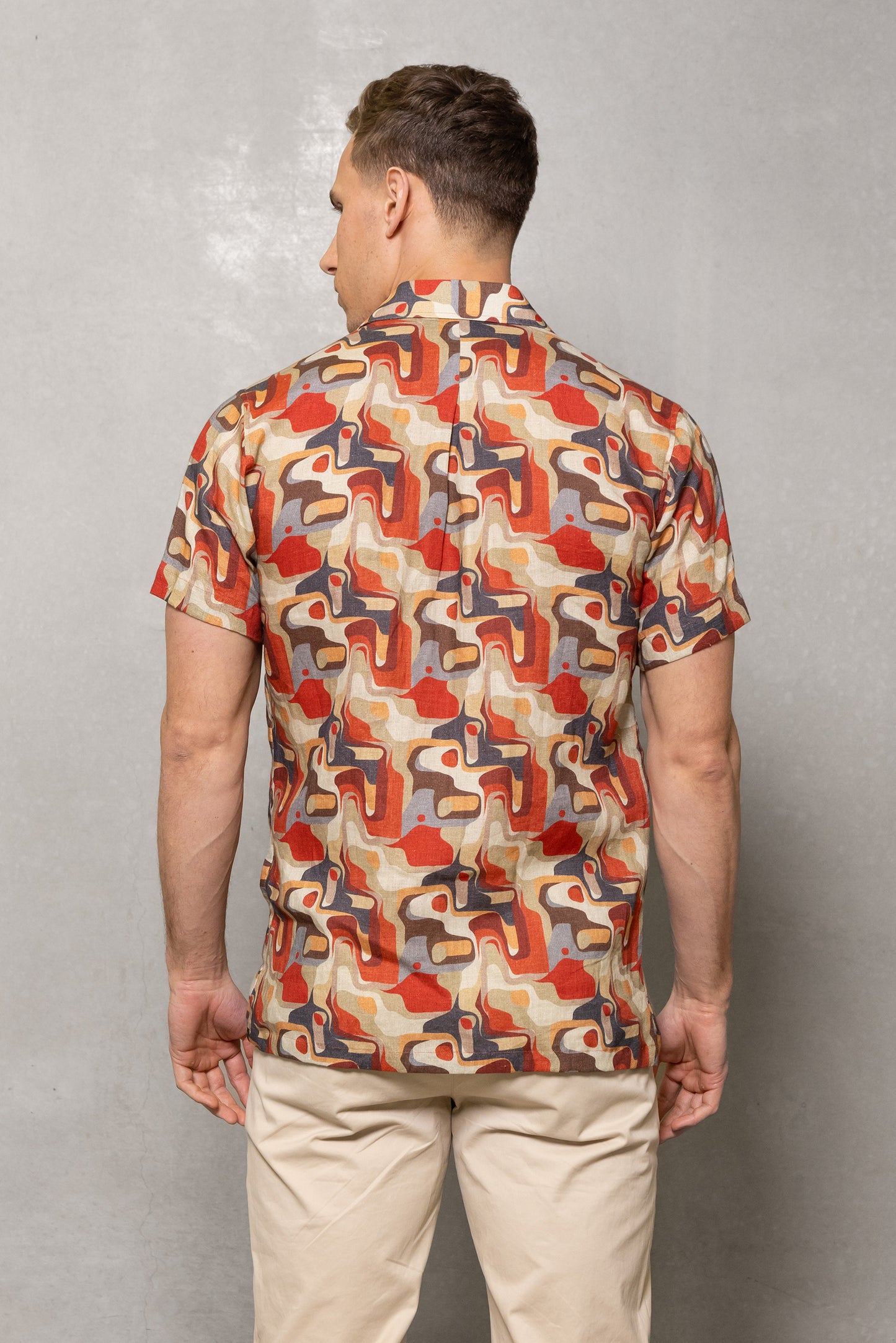 Cutler & Co - Ian Short Sleeved Shirt - Sahara
