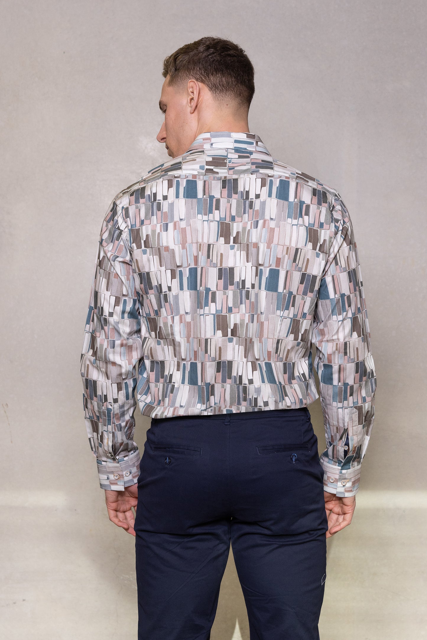 Cutler & Co - Blake Shirt - Mineral Mosaic