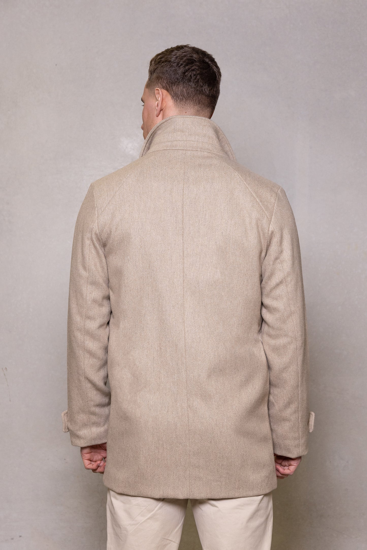 Cutler & Co - Leonard Long Fit Jacket - Sandstone or Thunderstorm
