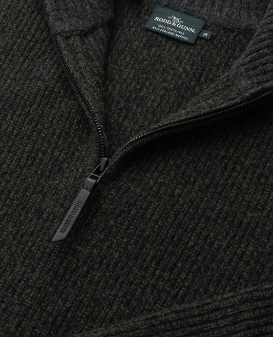 Rodd & Gunn - Robbies Road Merino 1/4 Zip Knit - Three Colours