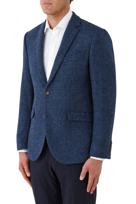 Cambridge - Harris Tweed Jacket - Blue