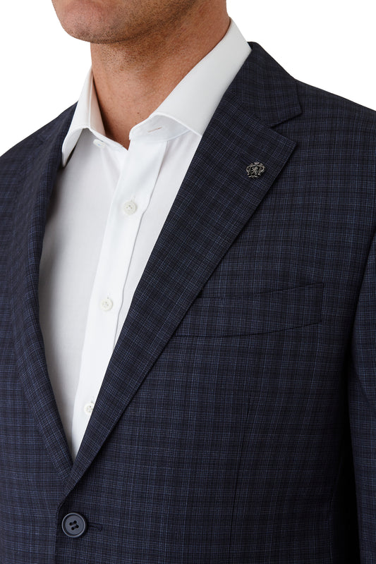 Cambridge - Morse/Interceptor Suit - Navy Check