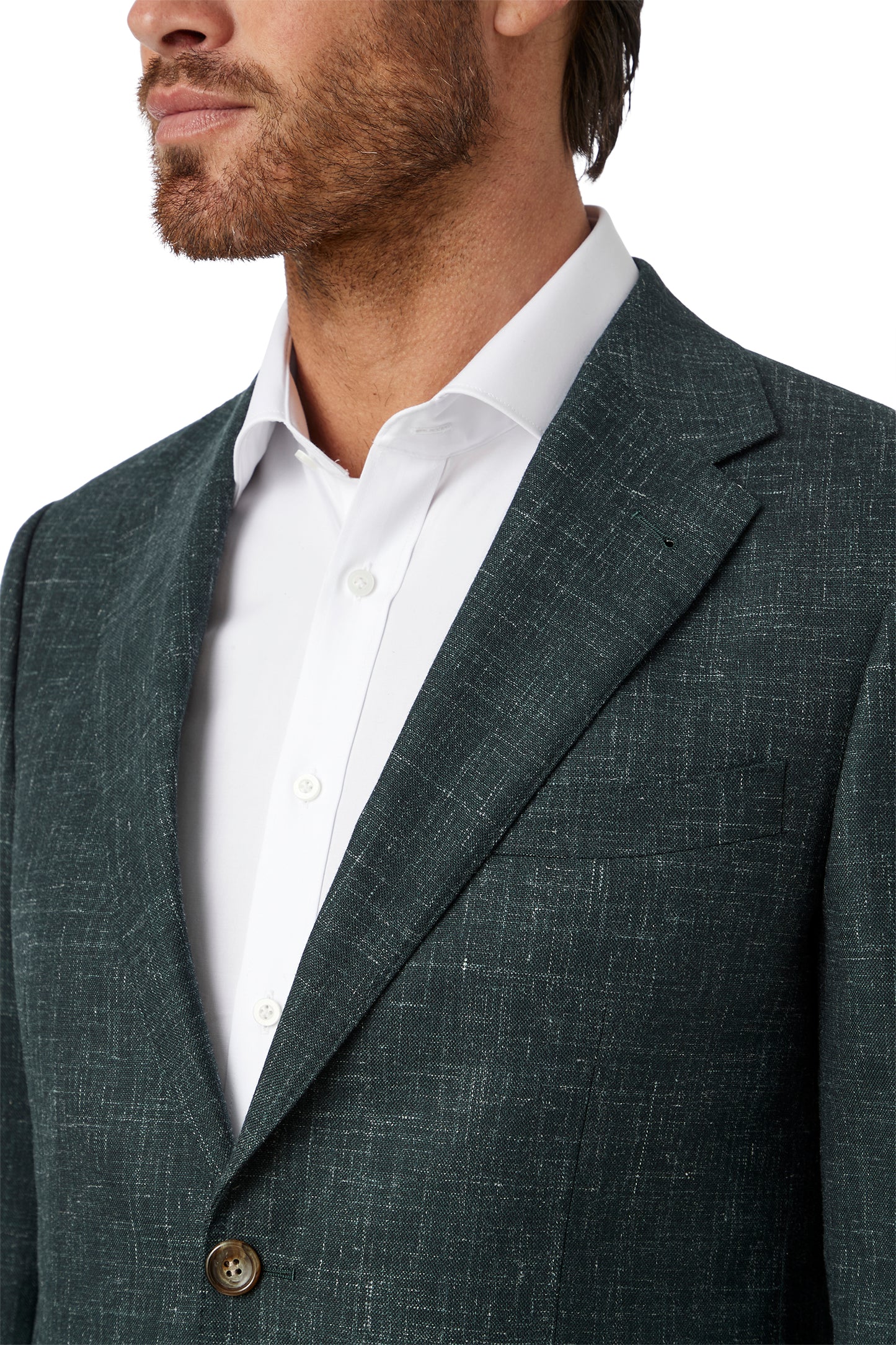 Cambridge - Hawthorn Jacket - Green Slub