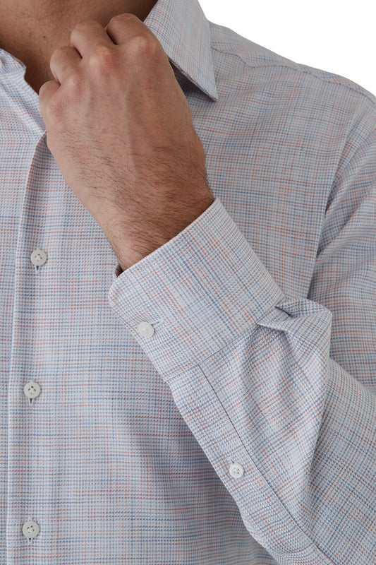 Dom Bagnato - Marcell Shirt - Orange Multi Print