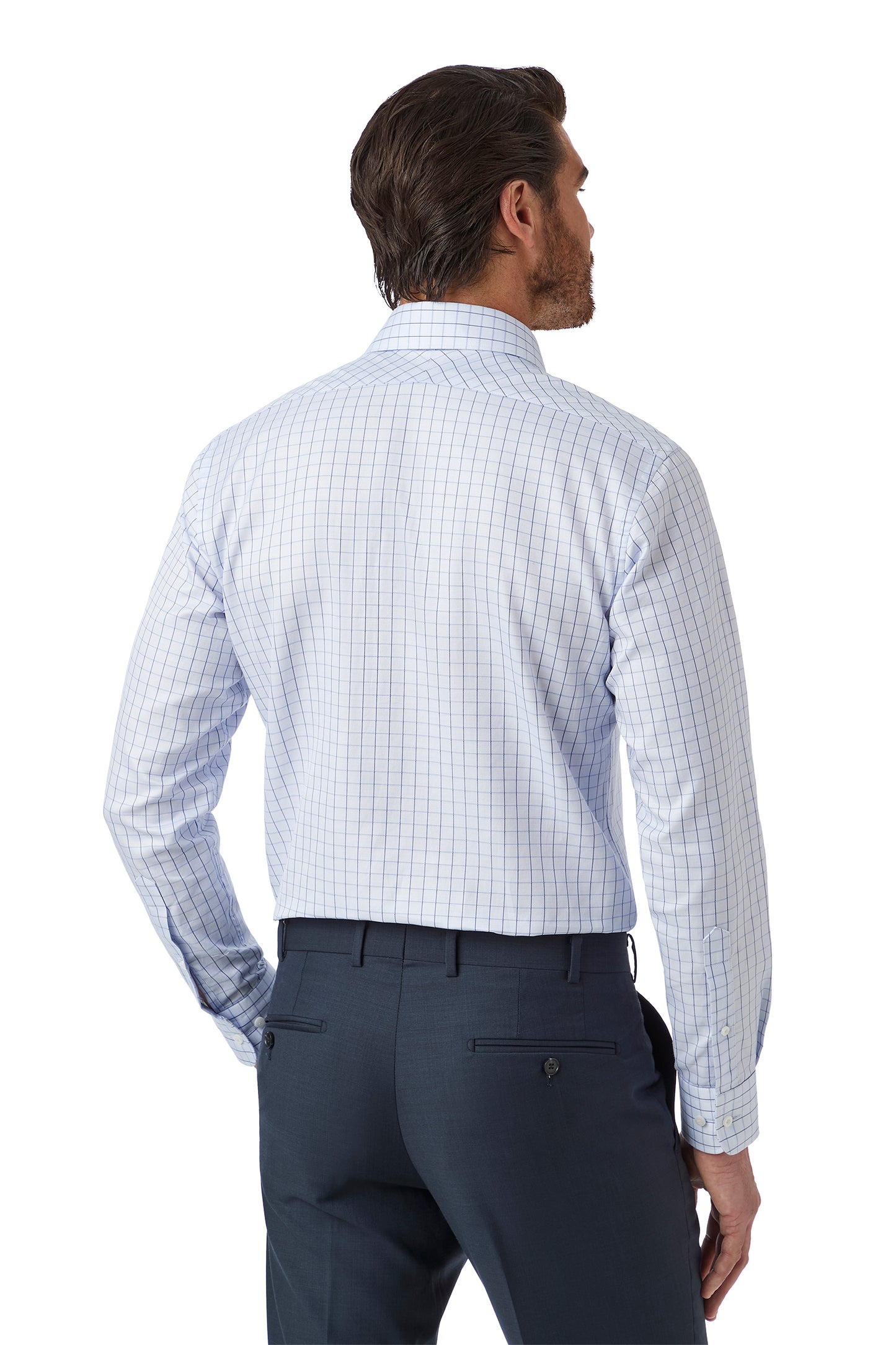 Dom Bagnato - Marcell Shirt - Light Blue Check
