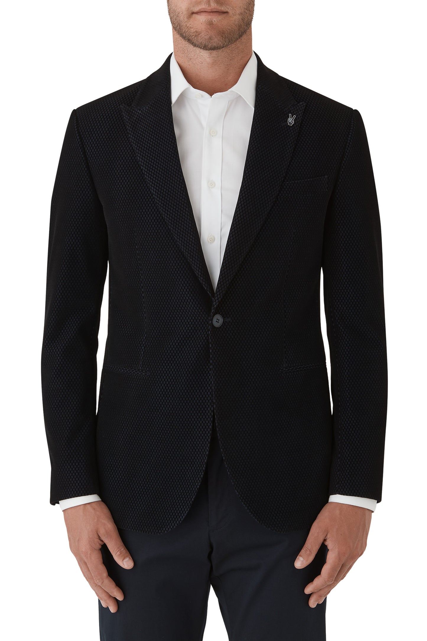 Gibson - Ionic Jacket - Deep Navy Velvet