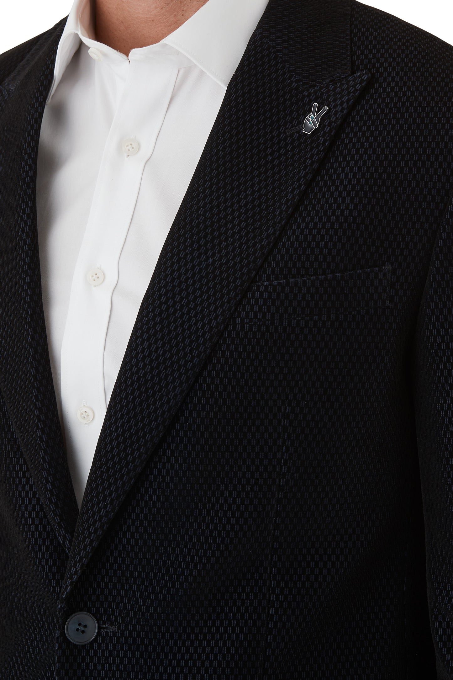 Gibson - Ionic Jacket - Deep Navy Velvet