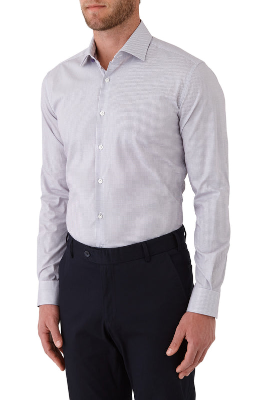 Gibson - Motion Shirt - Mauve Mini Print