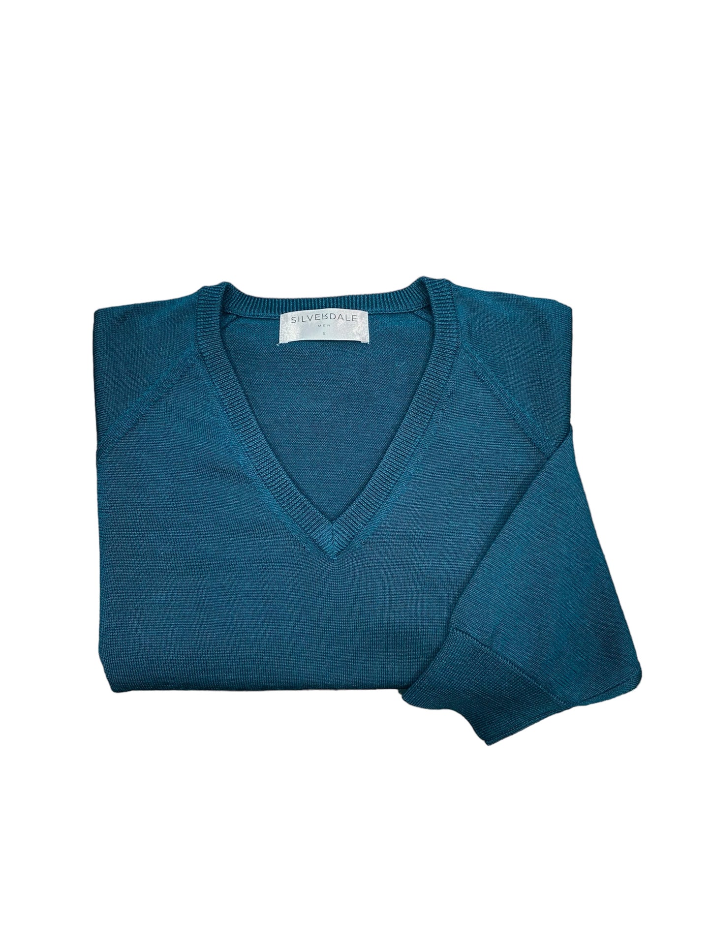 Silverdale - V-neck Merino Jersey - 10 Colour Options
