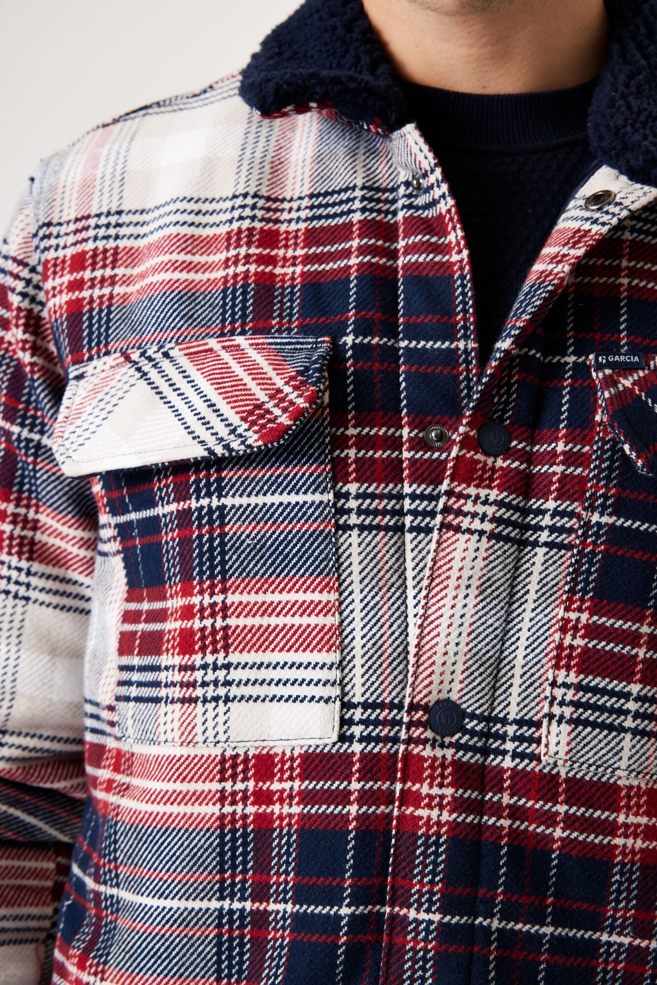 Garcia - Ruby Port Padded Shacket