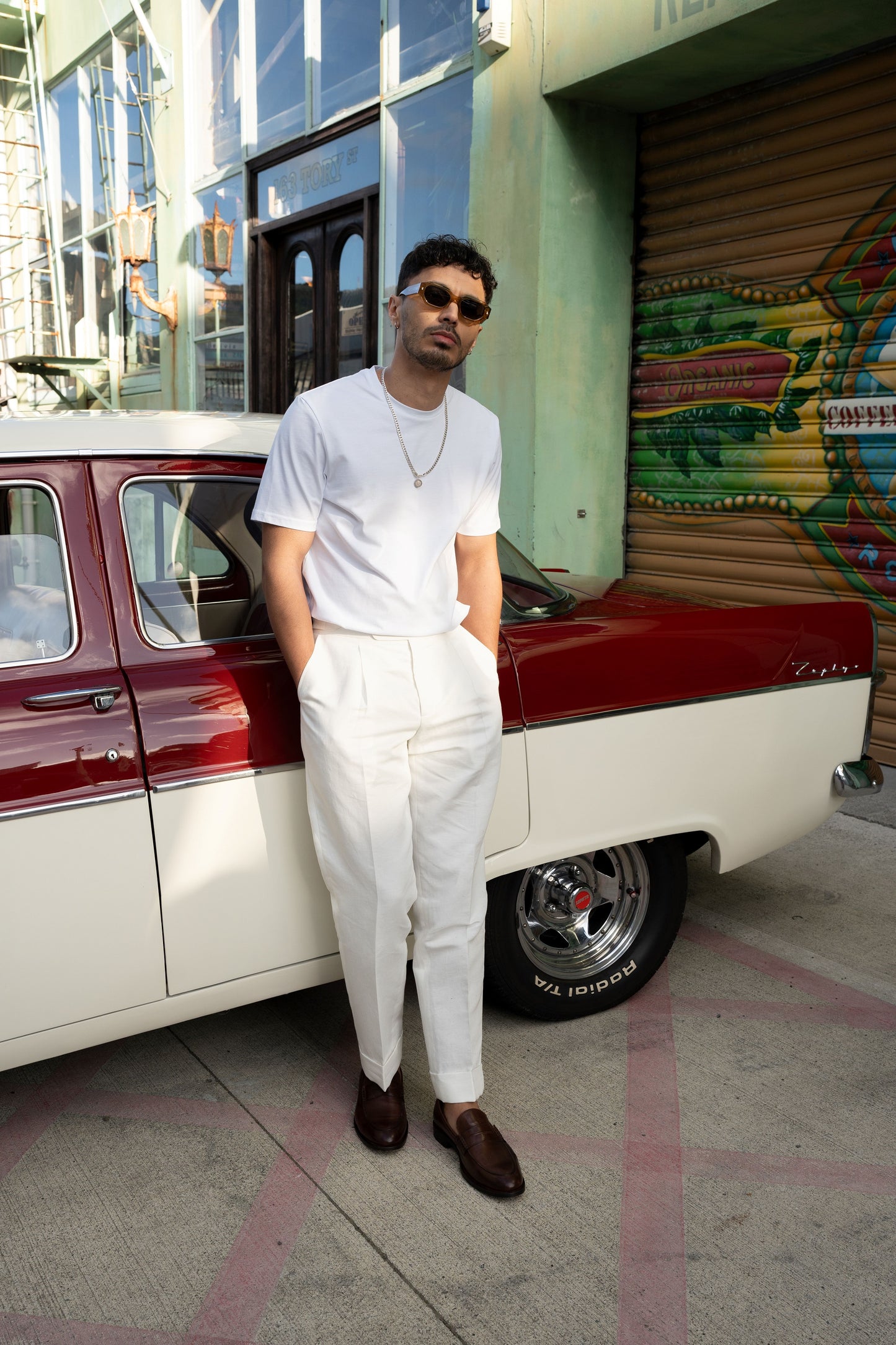 Rembrandt - Malta/Evans White Linen Suit