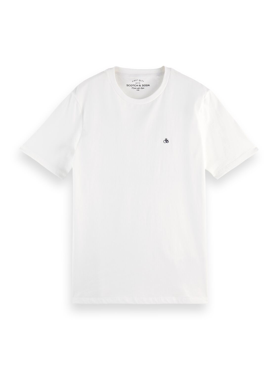 Scotch & Soda - Crewneck Jersey Tee - Black, Navy or White