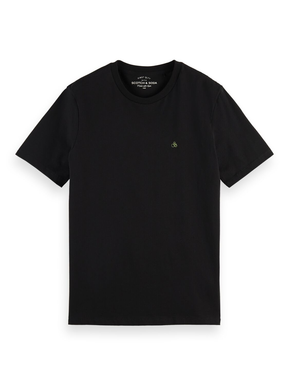 Scotch & Soda - Crewneck Jersey Tee - Black, Navy or White