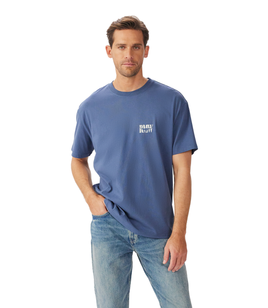 R. M. Williams - Branded Tee - Blue