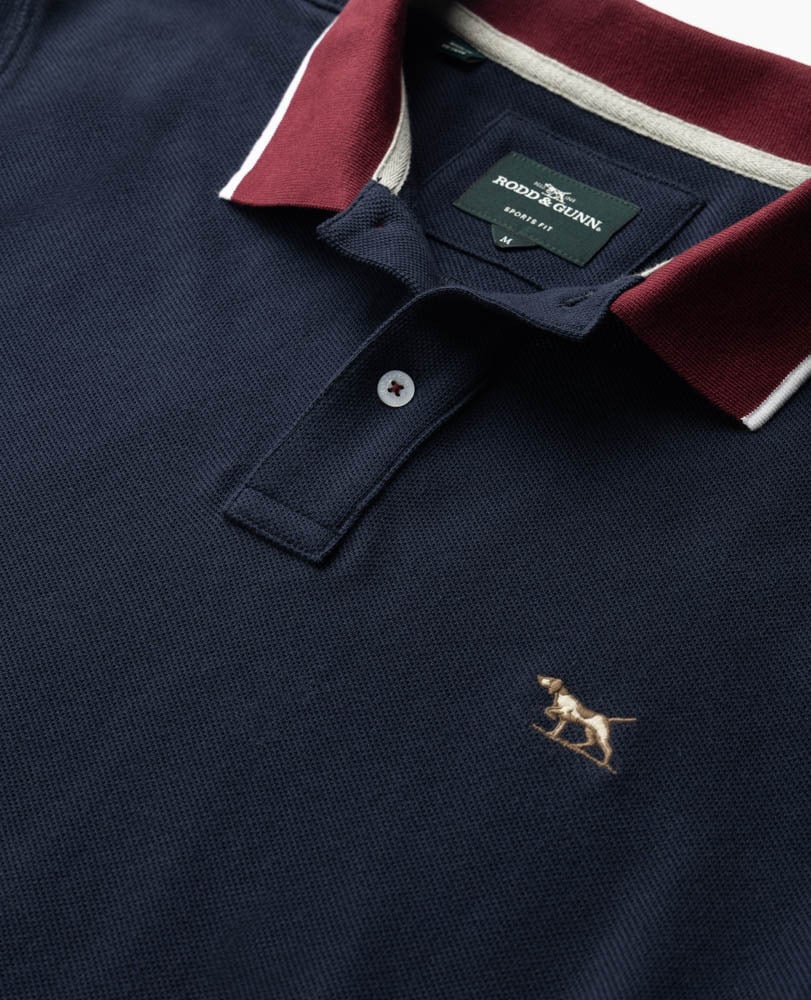 Rodd & Gunn - New Lynn Polo - Eclipse