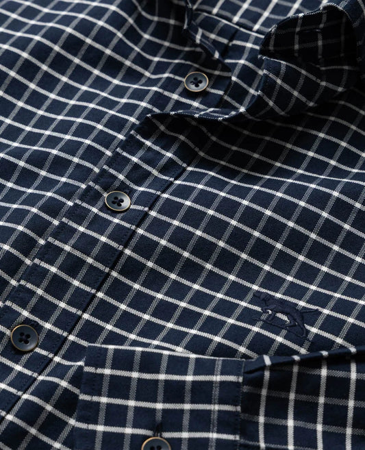 Rodd & Gunn - Oxford Valley Check Shirt 3 - Olive or Midnight
