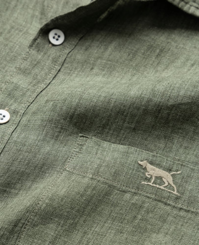 Rodd & Gunn - Cable Bay Shirt - Kelp or White